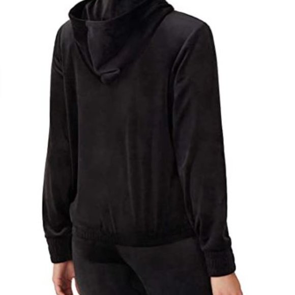 New With Tags!!! Fila Womens Velour Quarter Zip Hoodie - Picture 3 of 4